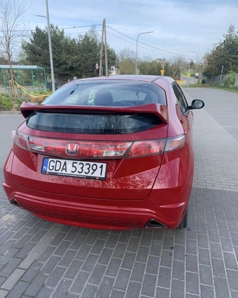 Honda Civic cena 26000 przebieg: 205000, rok produkcji 2008 z Chełmża małe 106